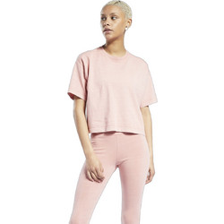 Reebok Classics Natural Dye Γυναικείο Αθλητικό Crop Top Ροζ H09019