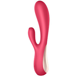 Satisfyer Mono Flex Δονητής Rabbit για Ζευγάρια με App Control 20.4cm Κόκκινος