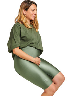 PCP Amaryllis Maternity Biker Shorts Κολάν Εγκυμοσύνης Army