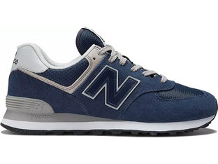 New Balance 574 Ανδρικά Sneakers Navy Μπλε ML574EVN
