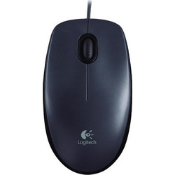 Logitech M90 Ενσύρματο Ποντίκι Black