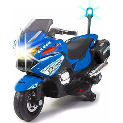 FEBER My Police Ηλεκτροκίνητο Παιδικό Μηχανάκι 12V Μπλε