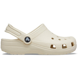 Crocs Clogs Classic Clog Παιδικά Παπούτσια Θαλάσσης Ανατομικά Εκρού 206991-2Y2