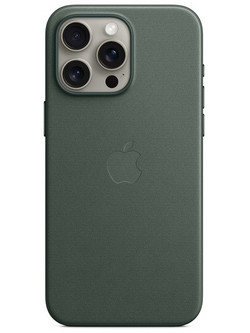 Apple FineWoven MagSafe Back Cover Evergreen (iPhone 15 Pro)