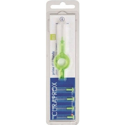 Curaprox CPS 011 Prime Plus Handy Σετ Μεσοδόντια Βουρτσάκια Πράσινα 5τμχ
