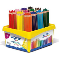 Giotto Mega Ξυλομπογιές Σετ 108τμχ