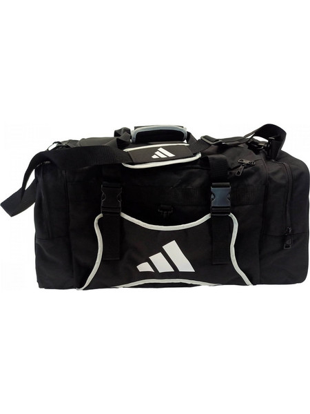 Adidas TKD Team Τσάντα Χειρός Γυμναστηρίου Μαύρη Λευκή ADIACC107