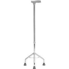 Medical Brace Μπαστούνι Τρίποδο Αλουμινίου Πτυσσόμενο με Κωνική Βάση 74-97cm MB-HC041