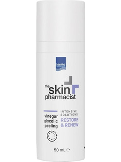 InterMed The Skin Pharmacist Restore & Renew Vinegar Glygolic Χημικό Peeling Προσώπου 50ml
