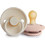 Frigg Rope Πιπίλες Καουτσούκ 0-6m Blush Cream 2τμχ