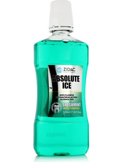 Zidac Laboratories Absolute Ice Fresh Mint Στοματικό Διάλυμα 500ml