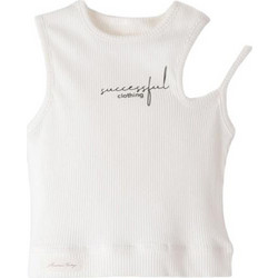 Ebita Παιδικό T-Shirt Αμάνικο Λευκό 242031