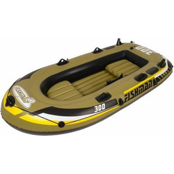 Pathfinder Fishman 300 Φουσκωτή Βάρκα 3 Ατόμων με Κουπιά & Τρόμπα