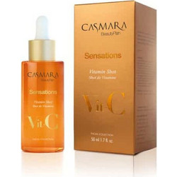 Casmara Sensations Vitamin Shot Ενυδατικό Serum Προσώπου για Ανάπλαση με Βιταμίνη C Βιταμίνη E & Υαλουρονικό 50ml