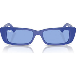 Ray-Ban RB4425 676180 Γυαλιά Ηλίου Ορθογώνια Κοκάλινα Μπλε με Μπλε Polarized Φακό