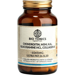 Bio Tonics Chondroitin MSM Glucosamine Collagen 60 Κάψουλες