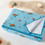 Kiokids Tortuga Παιδική Πετσέτα Microfiber Γαλάζια 75x150cm
