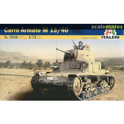 Italeri Carro Armato M13/401 Συναρμολογούμενο Πλαστικό Μοντέλο Τανκ 1:72
