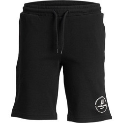 Jack & Jones Αθλητική Παιδική Βερμούδα Μαύρη 12249966