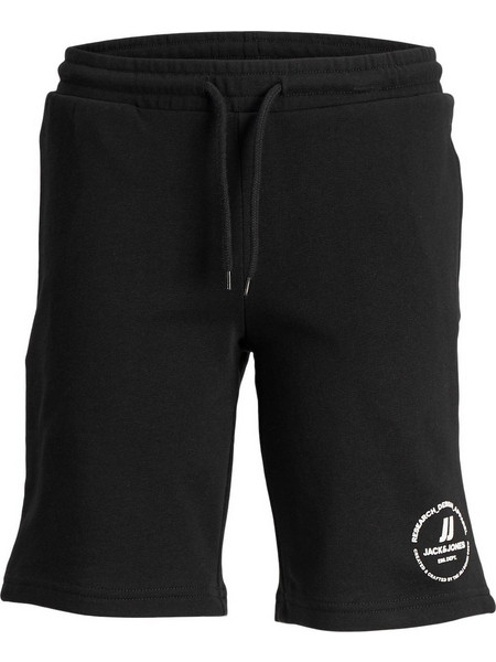 Jack & Jones Αθλητική Παιδική Βερμούδα Μαύρη 12249966