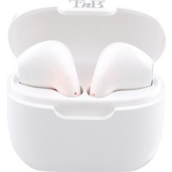 T'nB Feat 3 Ακουστικά Bluetooth Earbud White
