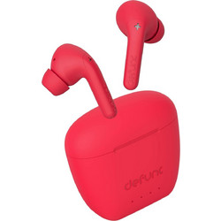 Defunc True Audio Ακουστικά Bluetooth In Ear Ανθεκτικά στο Νερό Red