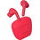Defunc True Audio Ακουστικά Bluetooth In Ear Ανθεκτικά στο Νερό Red