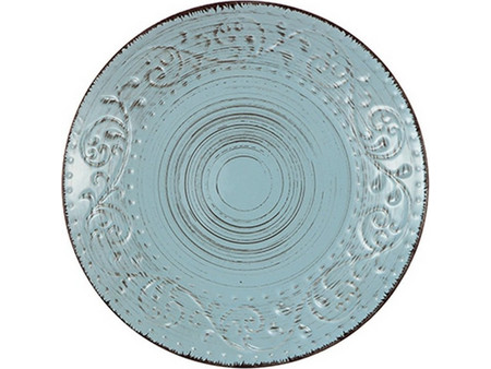Artekko Πιάτο Ρηχό Κεραμικό Rustic Aqua 21cm