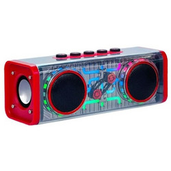 WS-318 Ηχείο Bluetooth 10W Κόκκινο Πολύχρωμο