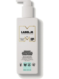 Label.m Organic Lemongrass Moisturising Conditioner για Όγκο για Ξηρά & Λεπτά Μαλλιά 300ml