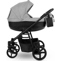 Camarelo Navo Καρότσι Μωρού 3 σε 1 Light Grey