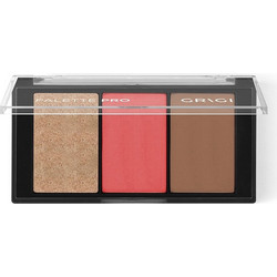Grigi Pro Multi Palette Trio 01 Coral Paradise Bronzer & Highlighter Palette