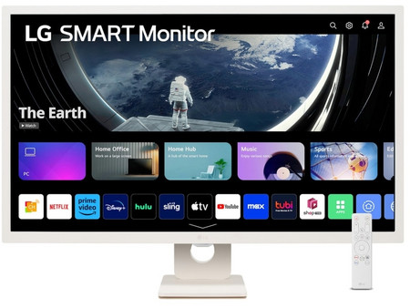LG 32SR50F-W IPS HDR Smart Monitor 31.5" 1920x1080 FHD 60Hz 8ms