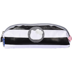SunCe Hello Kitty Κασετίνα Βαρελάκι Μαύρη Λευκή HGS-305