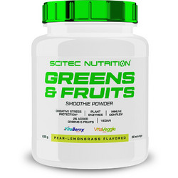 Scitec Nutricion Greens & Fruits Pear Lemongrass 600gr