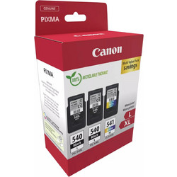 Canon PG-540L & CL-541XL Black & Color Πακέτο 3 Μελανιών Εκτυπωτή Inkjet 5224B017