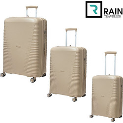 Rain RB8018 Σετ Βαλίτσες 3τμχ Μπεζ