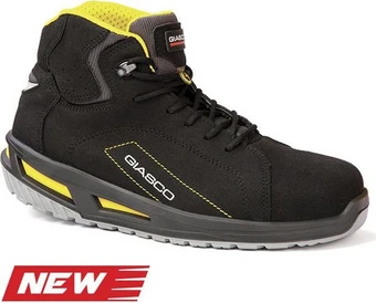 Giasco Μποτάκια Ασφαλείας S3 Αδιάβροχα Μαύρα Κίτρινα