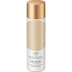 Sensai Silky Bronze Cooling Protective Αντηλιακό Spray Προσώπου SPF50+ 150ml