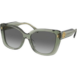 Tory Burch TB7198U 194111 Γυναικεία Γυαλιά Ηλίου Πεταλούδα Κοκάλινα Πράσινα με Μαύρο Degradee Φακό