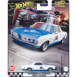 Mattel Hot Wheels Premium Boulevard 66 Chevrolet Corvair Yenko Stinger