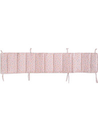 Rythmos Tiny Hearts Πάντα Κούνιας Ροζ 43x200cm
