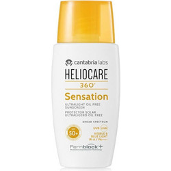 Heliocare 360 Sensation Αντηλιακό Γαλάκτωμα Προσώπου SPF50+ 50ml
