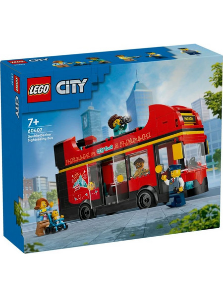 Lego City Red Double-Decker Sightseeing Bus για 7+ Ετών 60407