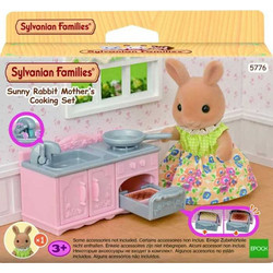 Sylvanian Families Sunny Rabbit Μαμά & Σετ Μαγειρέματος