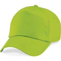 Beechfield Καπέλο Jockey Υφασμάτινο Lime 300695210