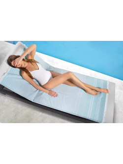Guy Laroche Serenity Πετσέτα Θαλάσσης Γαλάζια 90x180cm