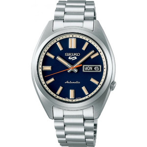 Seiko Ανδρικό Ρολόι Αυτόματο με Ασημί Μεταλλικό Μπρασελέ SRPK87K1