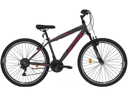 Alpina Alpha S Γυναικείο Mountain Bike 27.5" με 21 Ταχύτητες Ανθρακί Ροζ