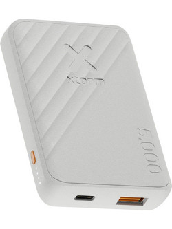 Xtorm Go2 Power Bank 5000mAh 12W με Θύρα USB-A & Θύρα USB-C White